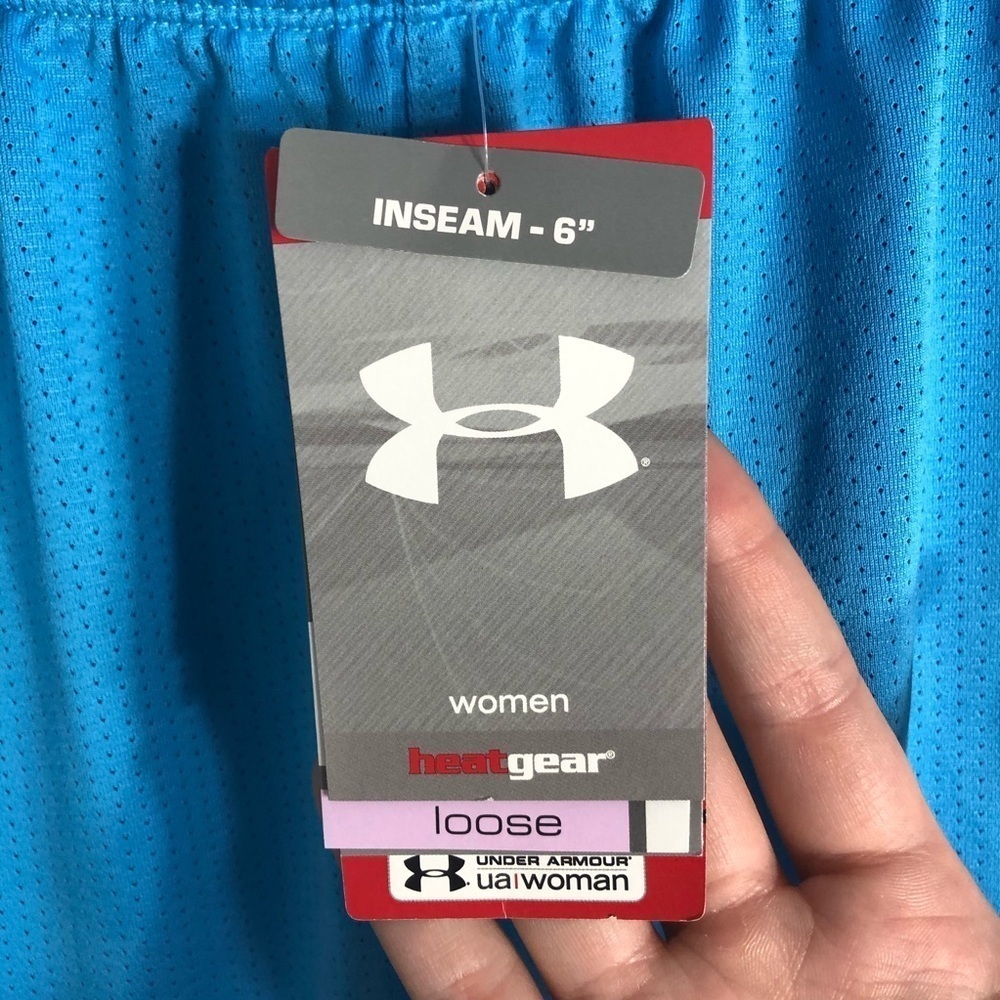 Under Armour Blue Gym Shorts NWT XL Heat Gear - Picture 3 of 9